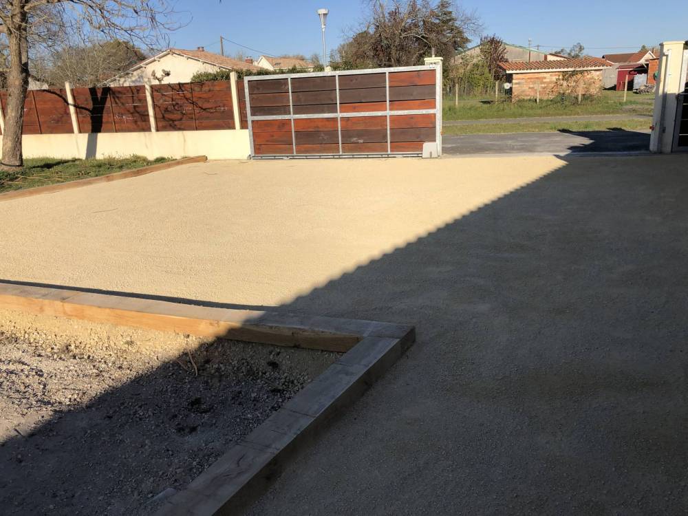 parking avec portail