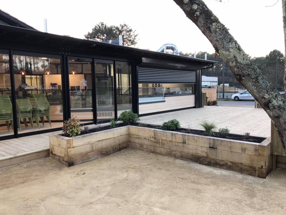 terrasse de restaurant