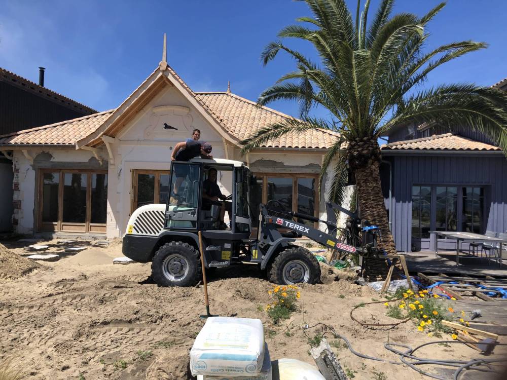 terrassement de maison